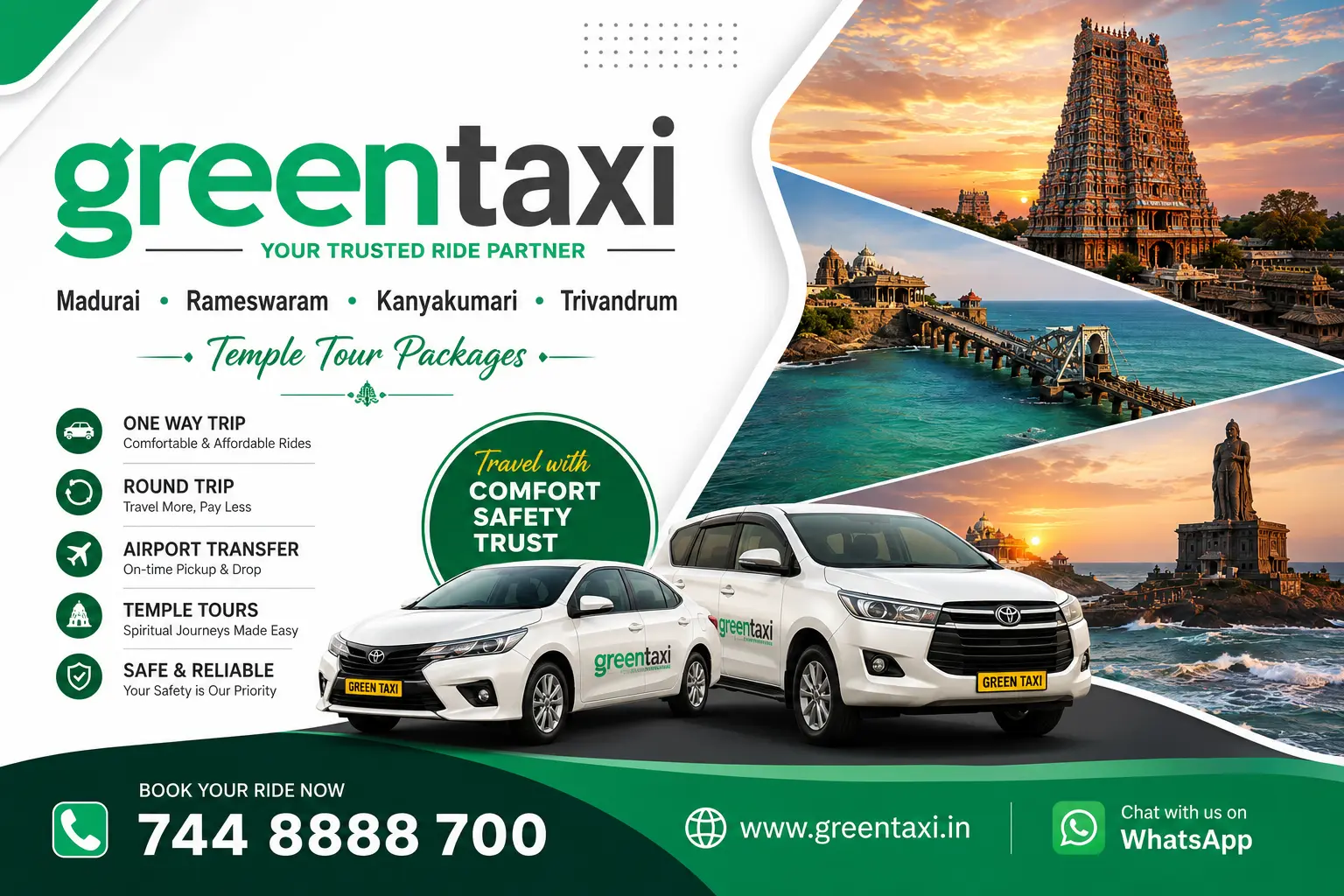 Green Taxi Tamil Nadu Taxi Service